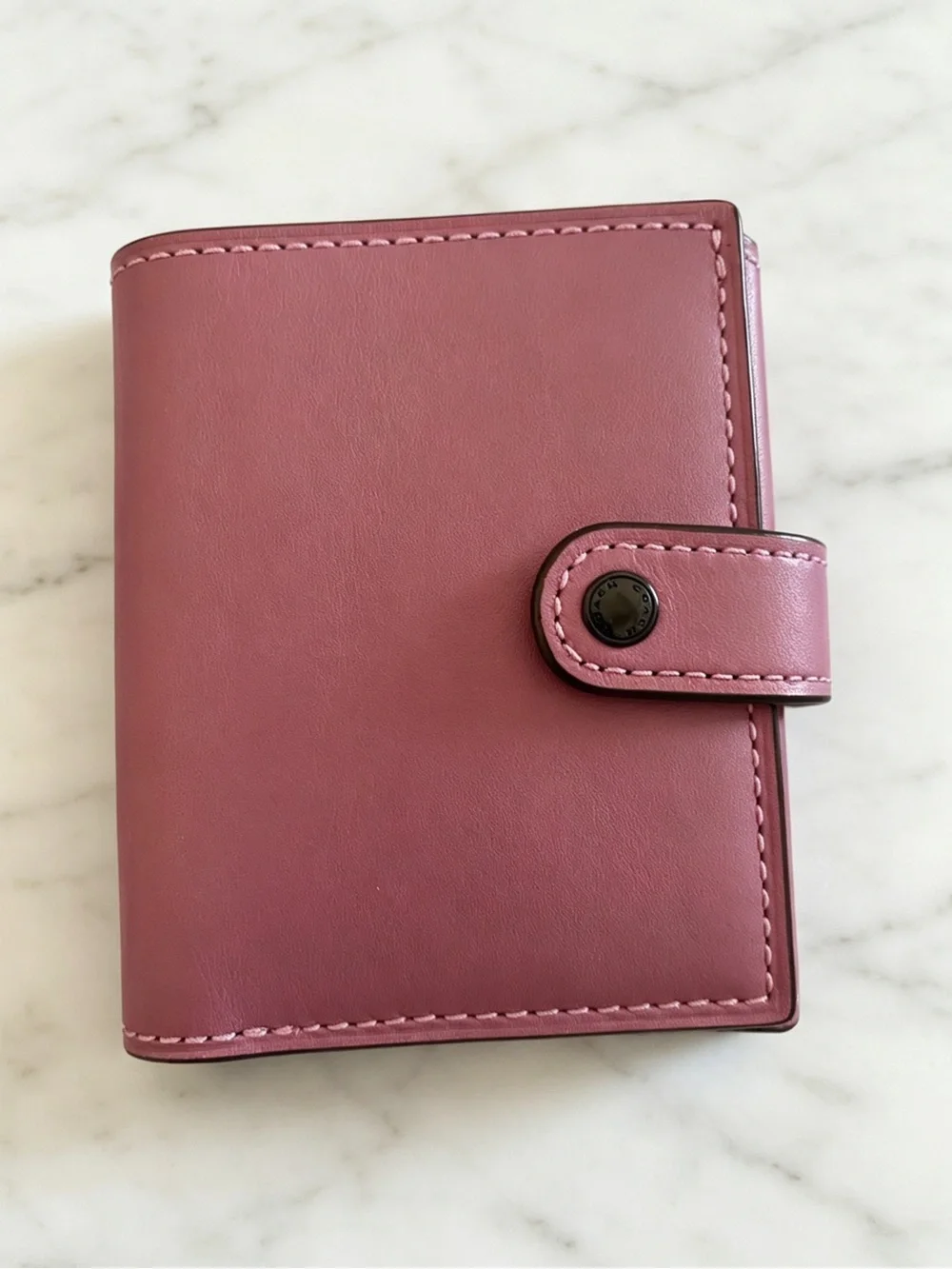 Coach 1941 Small Trifold Wallet Primrose Glovetanned Leather